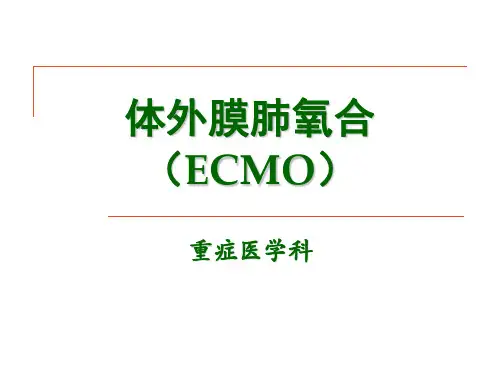 体外膜肺氧合