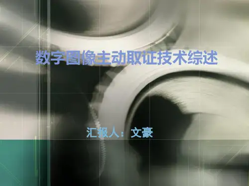 数字图像主动取证技术综述