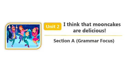  人教版九年级英语 Unit 2 Section A (Grammar Focus) 精品课件