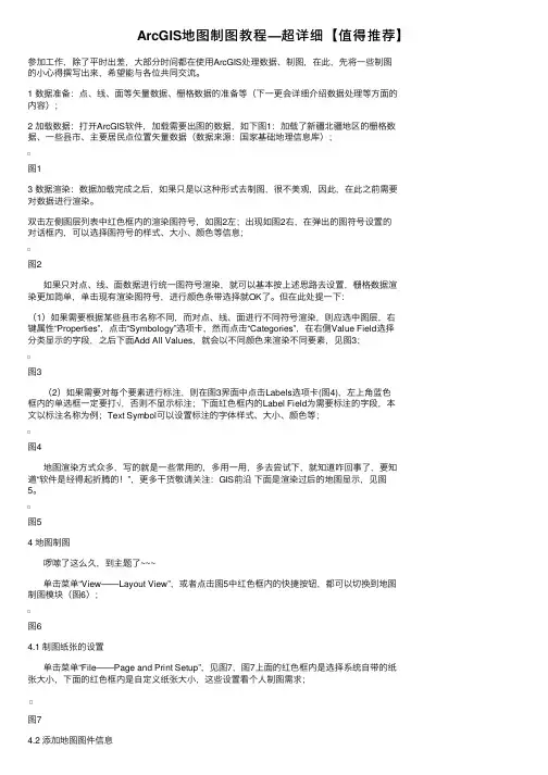 ArcGIS地图制图教程—超详细【值得推荐】
