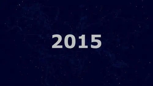 2016年最新经典世界地图星空背景商务PPT模板通用模板