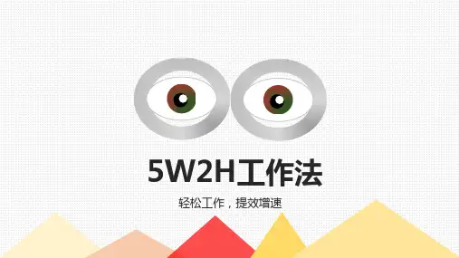 5W2H工作法