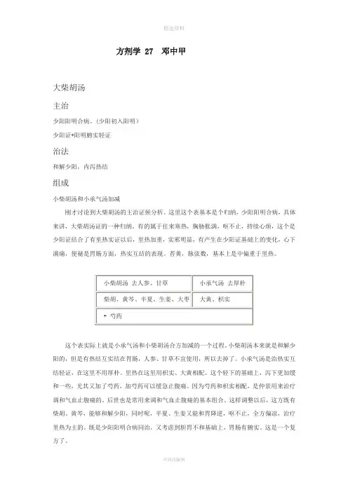 方剂学邓中甲