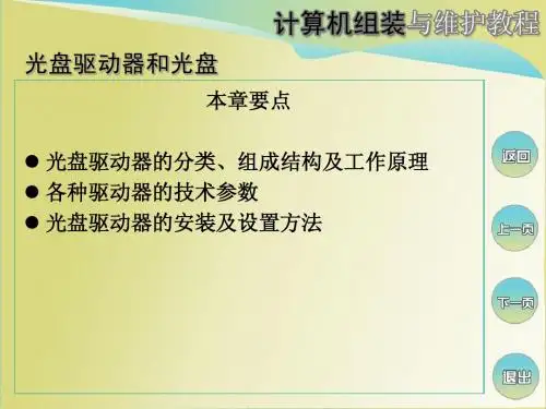 第10章 光盘驱动器和光盘