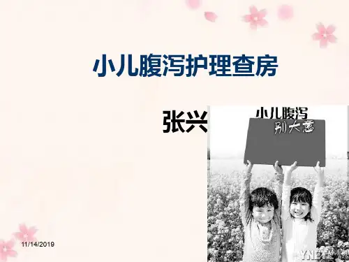 腹泻护理查房PPT课件