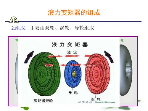 液力变矩器结构与原理