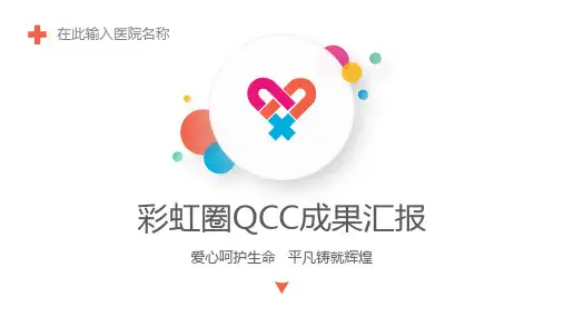 QCC品管圈成果汇报模板ppt课件