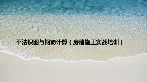 平法识图与钢筋计算(房建施工实战培训)