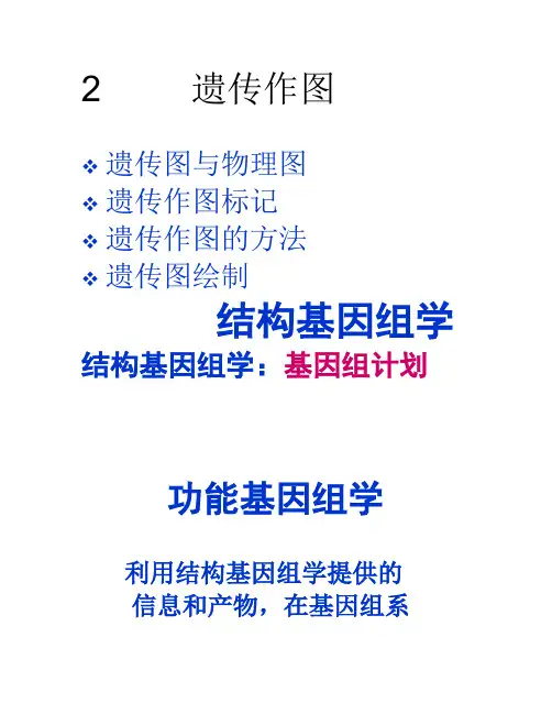 2.1-2.2 遗传作图