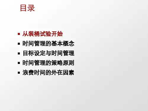 高效工作-时间管理.ppt.ppt