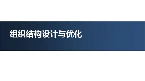 华为的组织结构设计与优化(PPT28页)