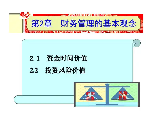 第二章  财务管理的基本概念  《财务管理》ppt