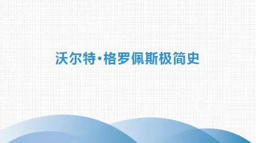 设计大师-格罗皮乌斯ppt课件