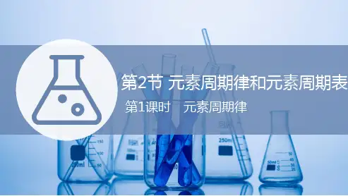高中化学鲁科版(2019)必修第二册课件第1章第2节第1课时元素周期律