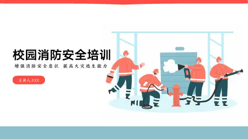 校园消防安全培训课件