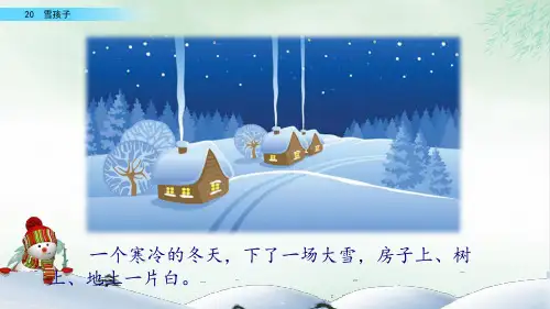 《雪孩子》PPT_课件(共67张PPT)