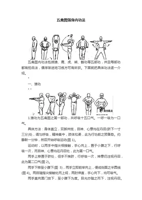 五禽图强身内功法