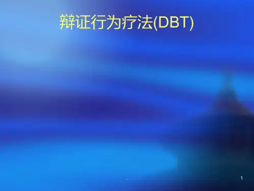 辩证行为疗法PPT课件