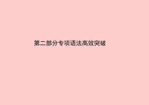 德州专版中考英语总复习第二部分专项语法高效突破专项1名词课件