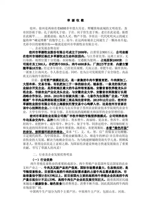 企业宣传片解说词