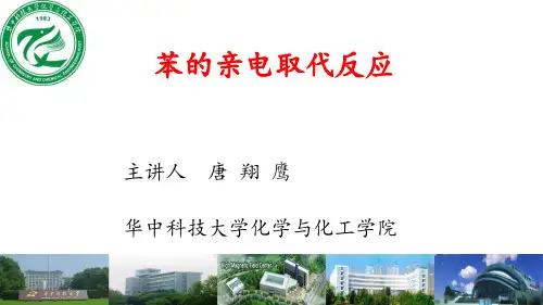 02-7.2 苯的亲电取代反应
