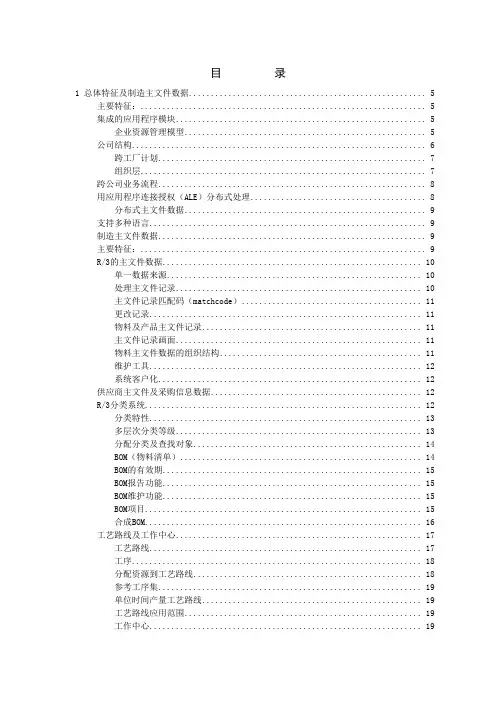 生产管理资料
