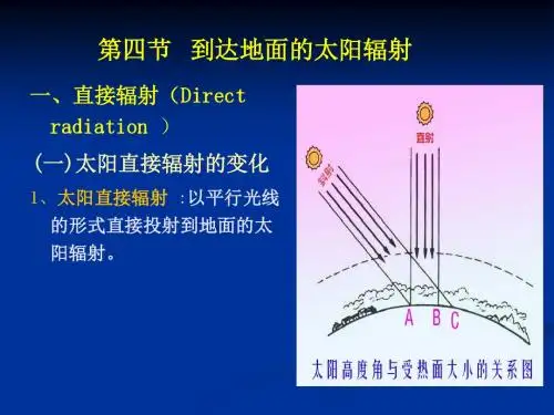 气象学(第一章4-5节)剖析