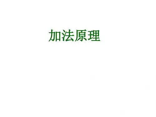 (201907)高三数学加法原理