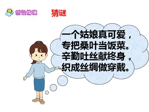 二年级下册语文课件蚕姑娘｜苏教版 (共29张PPT)
