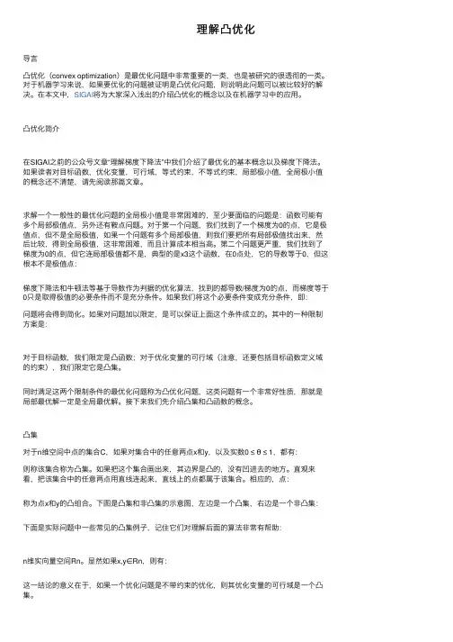 理解凸优化——精选推荐