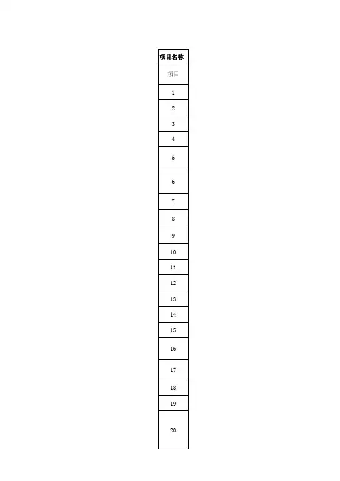压铸件结构设计自检 CHECK LIST