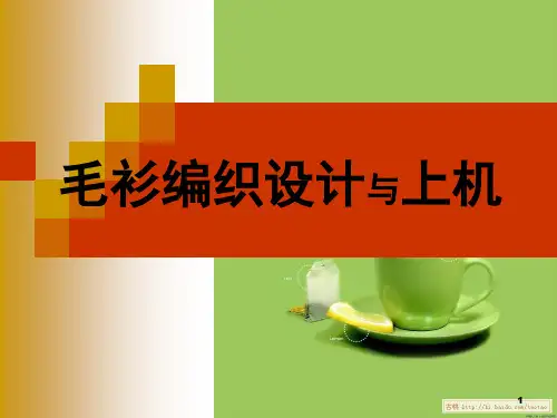 羊毛衫设计分析
