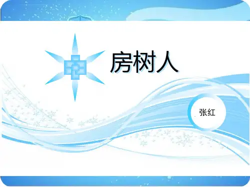 房树人树的分析ppt课件