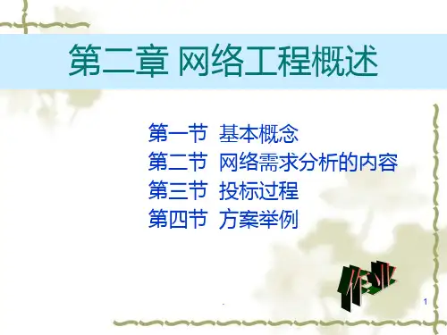 二网络工程概述PPT课件