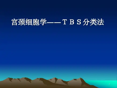 宫颈细胞学TBS分类法