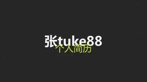 个人简历创意MG动画制作自荐信PPT模板 (2)