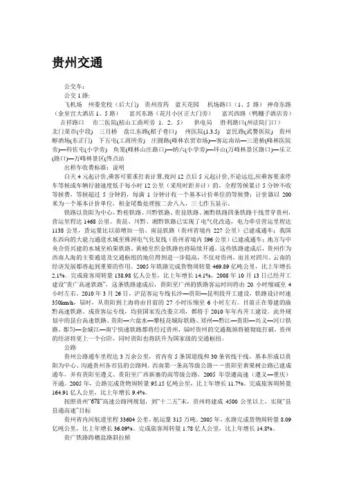 【生活风向标走进贵州】贵州交通