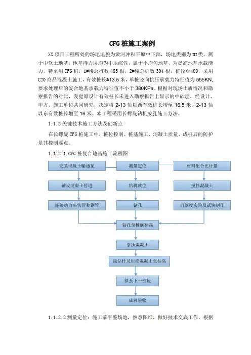 CFG桩施工案例