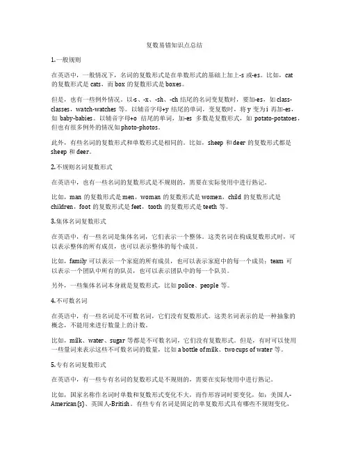 复数易错知识点总结