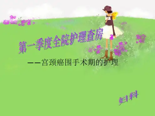 宫颈癌护理查房完整版新PPT课件