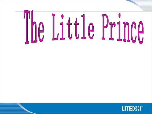 The  Little   Prince ~~小王子英文版PPT介绍