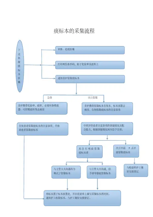 (完整版)痰标本的采集流程
