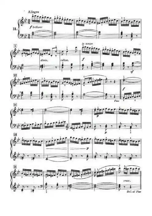 50首莱蒙钢琴练习曲 作品37(NO.31) 正谱 钢琴谱 五线谱 乐谱.pdf