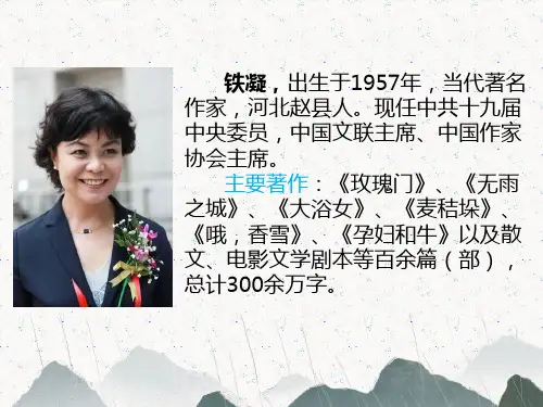 3.2《哦,香雪》任务式课件(共36张PPT)统编版高中语文必修上册