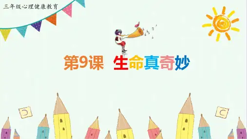 三年级下册心理健康课件《9.生命真奇妙》