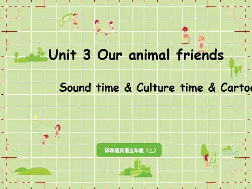 译林版小学五年级上册英语精品教学课件 Unit 3 第3课时 Sound time