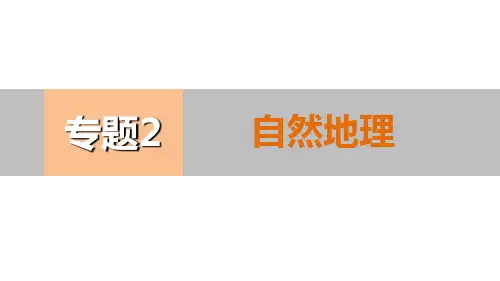 二轮复习专题-地球运动PPT课件