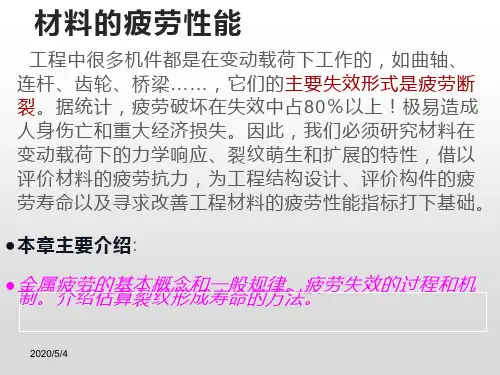 材料的疲劳性能