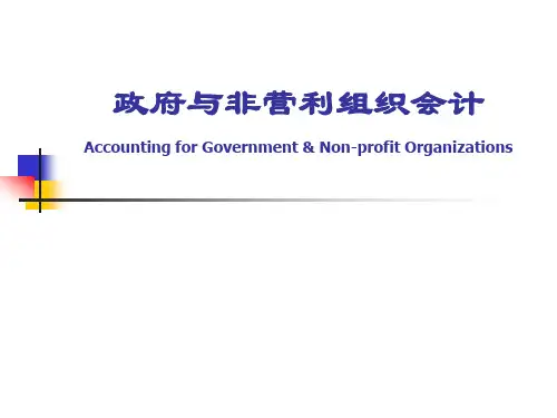 财政总预算会计的收入和支出(PPT 175页)