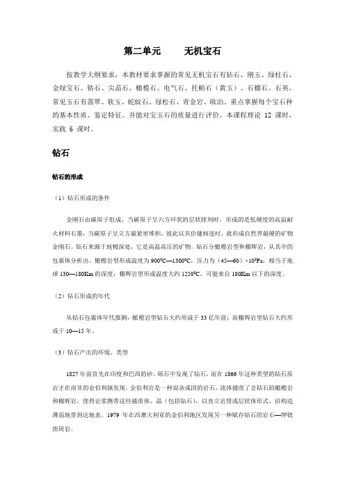 宝石学基础